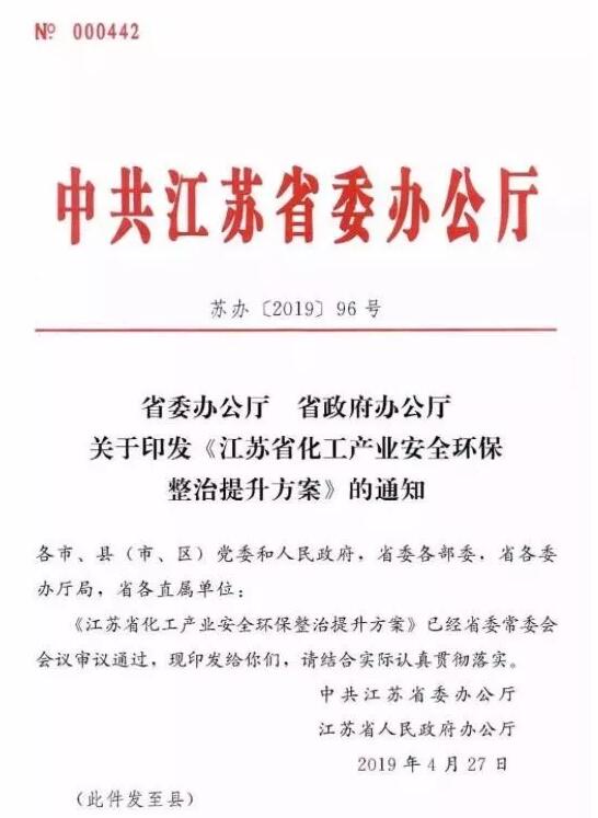 化工风暴正式来袭 2020年底前不达标企业将关停与搬